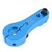 Aexit Light Blue Electrical equipment Aluminum Alloy 25T 25 Teeth Servo Horns for KO JR Servos