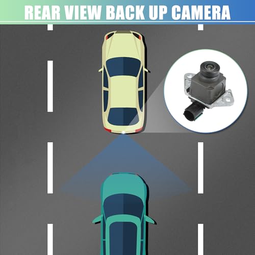 Image of X AUTOHAUX Car Rear View Camera No.68137943AF /68137943AG /68137943AH for Jeep Grand Cherokee 2014 2015