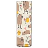 Spacieux et pratique : haut corps de 30 cm avec une ouverture de 10 cm de large, grand vase à fleurs mignon offre une polyvalence pour les fleurs, les articles de décoration ou les solutions de rangement organisées