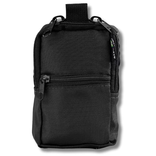 Bolso Tático Vertical Modular Pequeno 10X15 Preto