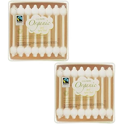 Pack of 2 Organic Fairtrade Cotton Safety Buds Cover