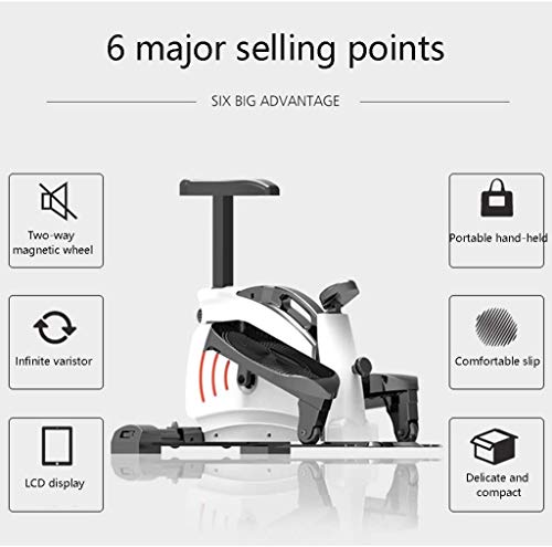 Image of Stepper Hybrid Trainer Stepper Weight Loss Machine Magnetic Control Walker Mute Mini Elliptical Machine Home Stovepipe Fitness Equipment