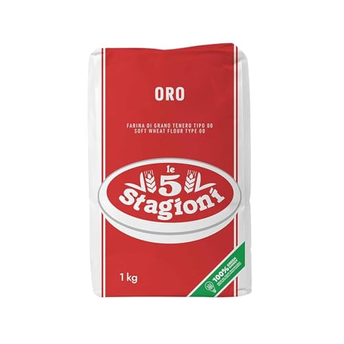 Farinha de trigo 00 Italiana Le 5 Stagioni - ORO 1kg