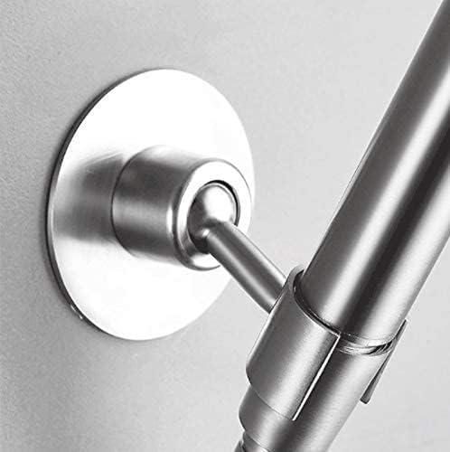 Head Holder,Mounting Bracket,Bathroom Accessory, Shower Bracket Silver 304 Stainless Steel Shower Holder Base Shower Head Shower Holder Shower Mounting Brackets