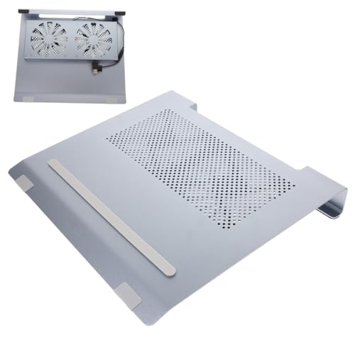 Base de aluminio con ventilador para laptop hasta 17.3" miniatura 3