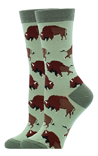 Buffalo Socks for Men and Women - Buffalo Gift - Bison Sock- Wildlife Accessories2