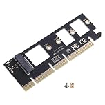 NONDK M.2 NVMe SSD a PCI-E 3.0 X16/X8/X4 Desktop SSD Adapter Card Holder 2230 2242 2260 2280 Size Hard Drive Expansion Card