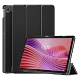 ATOOZ Case for Lenovo Tab 10.1 inch 2025, With Auto Sleep/Wake Protective Cover for Lenovo Tab Tablet (Black)