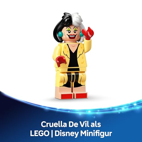 Image of Lego Cruella de Vils Car, Lego 43277 - Villain from 101 Dalmatians, Villains, Novelties 2025 (Includes Printed Tile)