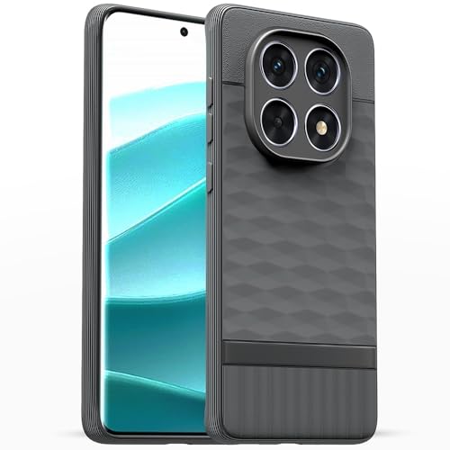 Image of Shockproof Case for Poco X7 5G | Full Camera Protection | TPU Flexible Back Cover for Poco X7 5G (Graphite Grey)