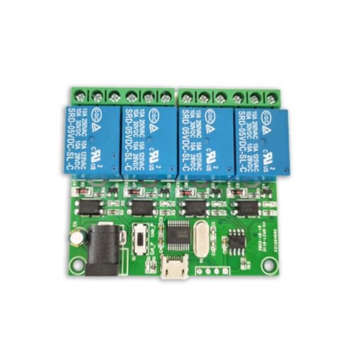 Mucshim LCUS 4 Módulo de relé USB de 4 canales Smart Switch Smart Control Control Relay