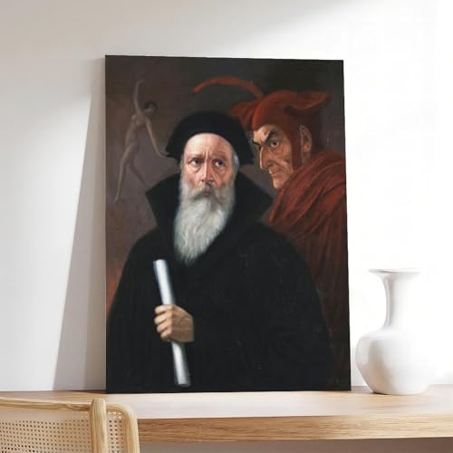 Impression sur toile Faust und Mephisto décoration salon - 7