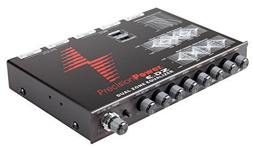 Precision Power E.DZ 7-Band Dual Zone Graphic Equalizer with Auxiliary Input and Independent