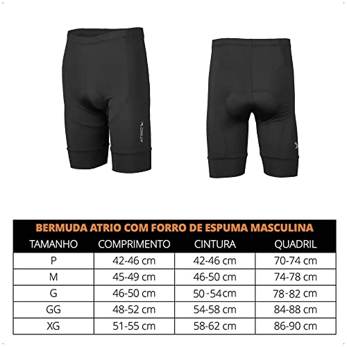Bermuda de Ciclismo Masculina Tamanho M Atrio - VB052