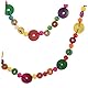 Garneck Damen Bunte Perlenkette – Lange Holzperlenkette Im Boho-Stil - Perfektes Schmuckstück Für Partys Und An Mädchen Und Damen