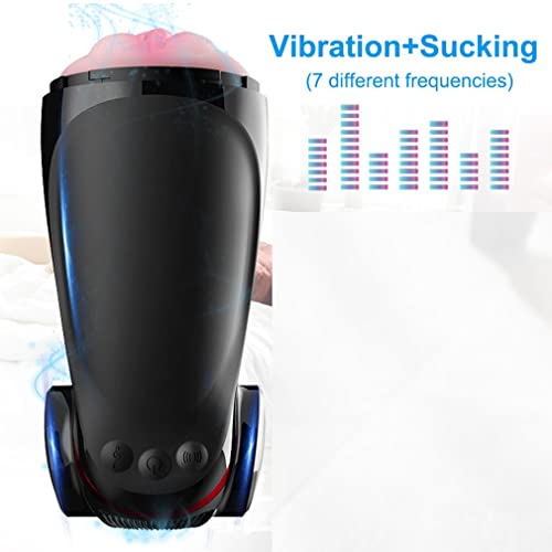Masculino MasturbadorPene Massager, Full Automatic Male Vibration Delay Trainer for Men M-asturbrati