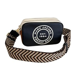 Marc Jacobs Flash Leather Crossbody Bag, Black/Brown Multi