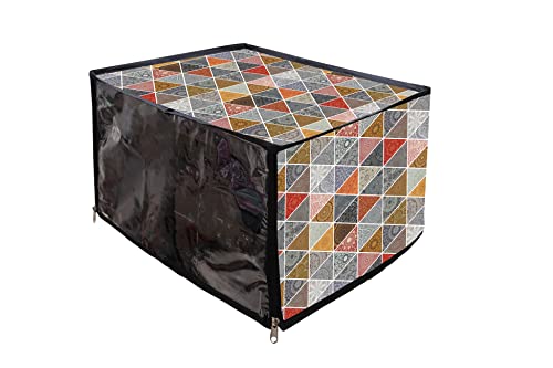 Image of Presents PVC Dustproof Waterproof Printer Cover with Zipper for HP Laser Jet Pro MFP M126nw Printer (Brown Nw)
