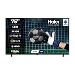 Haier LED 4K UHD H75K85FUX 75" Smart TV, Google TV, Dolby Audio, HDR 10, Telecomando Smart, Google Assistant, Bluetooth 5.1, DBX TV, HDMI 2.1 x 4 [2025]