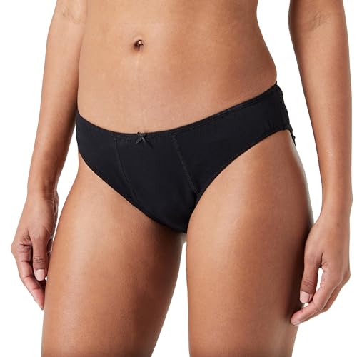 Culotte menstruelle zéro fuite HAUTE PRESSION Pensée flux moyen Noir 42