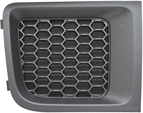 I-Match Auto Parts Front Right Passenger Side Outside Bumper Cover Grille Bezel Replacement For 2015-2018 Jeep Renegade 5XB63LXHAA CH1039176
