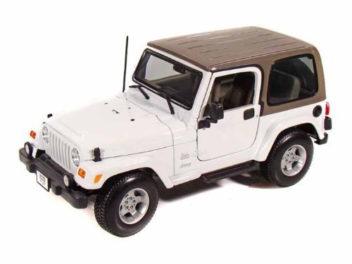 Jeep Wrangler Sahara 1/18 White