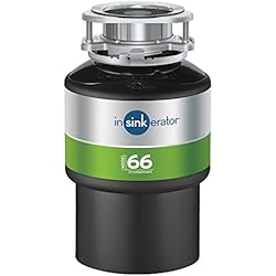 Triturador Basura Fregadero InSinkErator RFISE66 77971H Modelo 66 triturador de residuos de Alimentos Interruptor de Aire Incorporado, Negro