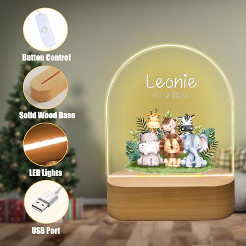 Lámpara de mesa personalizada LED para bebé Fallover G-09 miniatura 6