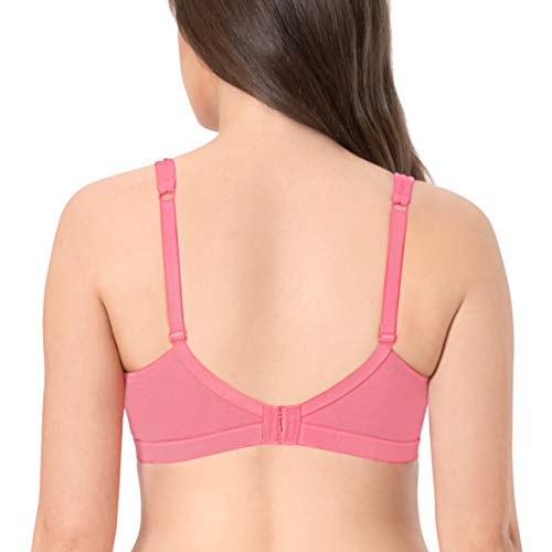 Image of Amante Every de Black Solid Non-Wired Non Padded Everyday Bra