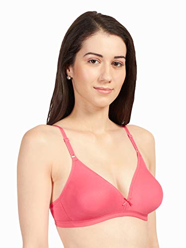 Image of SONARI Omania Womens Non-Padded Cotton Polyester Bras - Solid, Non-Wired, Medium Coverage, Hand Washable (Pack of 2)
