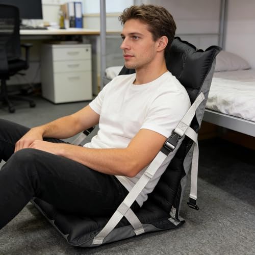 Coussin de siège imperméable à dossier réglable pour chaise extérieure - 7