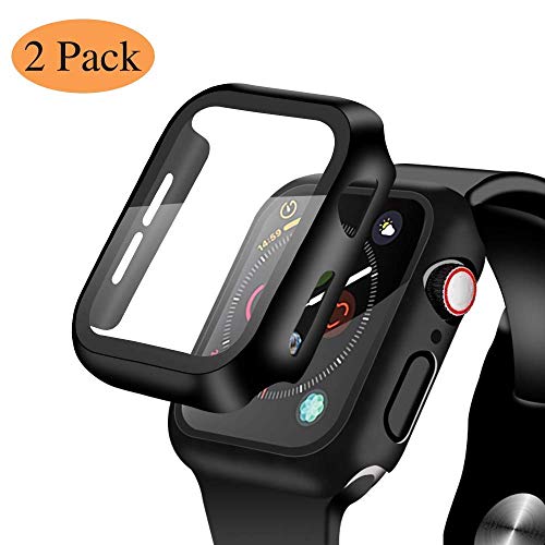 [2 Pack] Compatible for Apple Watch 44mm Series 5 Series 4 Tempered Glass