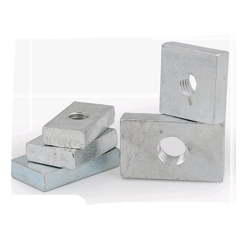 100 Dadi Scorrevoli A T Standard Europeo 45T-M8 - Acciaio Carbonio Placcato Per Profili Alluminio - Foto 2