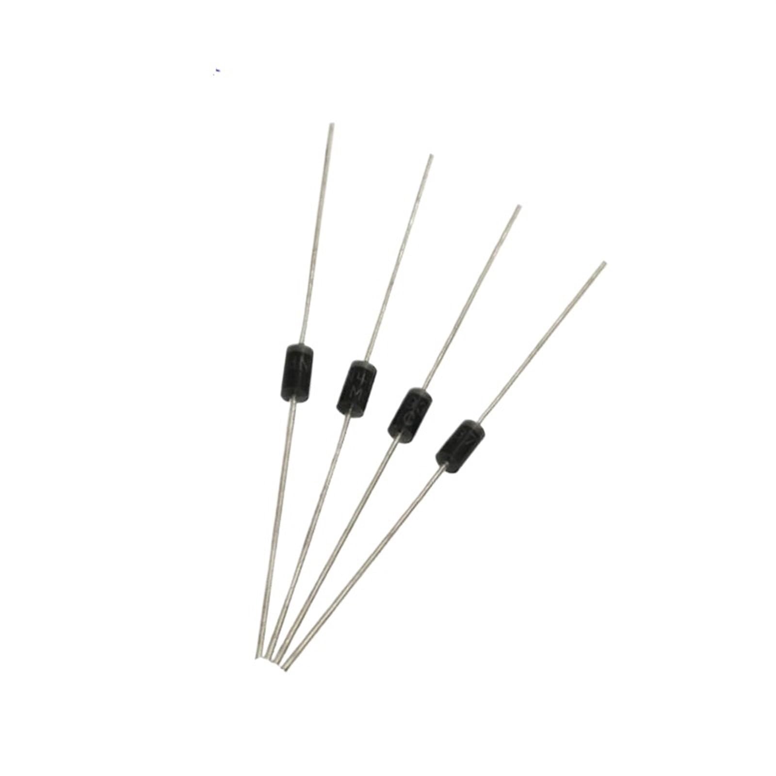 GJEXXPTST 200/500/1000/2000/5000Pcs 1N4937 Switching Diode 1A/600V Fast Recovery Rectifier DO-41(5000Pcs)