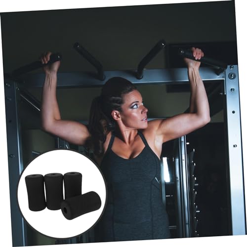 8 piezas de protectores para pies para gimnasio en casa, rodillos de espuma de alta densidad para máquina de ejercicio miniatura 6