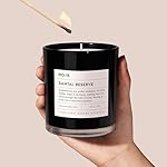 Santal Reserve Luxury Scented Candles, 9oz Soy Wax Candles for Home Scented, Sandalwood, Amber, Iris & Leather Scent, Long Burning Time, Gifts for Women, Friends, Men, Sister, Mom, Teacher - Image 5