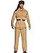 Underwraps Men's Frontier Man, Tan/Brown, One Size