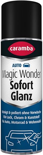 Caramba Magic Wonder Sofort Glanz, Reiniger für Glatte Oberflächen, Autopolitur und -Pflege, für Lacke, Chrom und Kunststoff, 250 ml