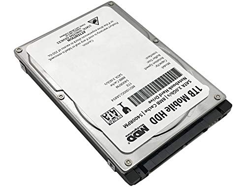 Image of MaxDigitalData 1TB 5400RPM 8MB Cache (9.5mm) SATA 3.0Gb /s 2.5inch Mobile HDD /Notebook Hard Drive