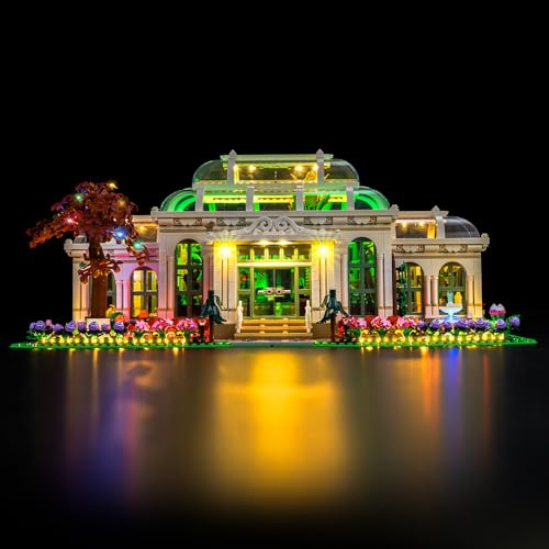 LocoLee LED Light Kit Compatible with Lego The Botanical Garden, Creative Lighting Set Accessories Compatible with Lego 21353 Beautiful Botanical Gardens, No Models Only Light (Customized Version)