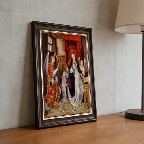 Tableau Hans Memling The Annunciation impression sur toile haute définition