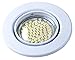 Produktbild 6er Set 230Volt LED SMD Einbaustrahler Alva. Spot in Farbe: weiss inkl. GU10 60er SMD Leuchtmittel Lichtfarbe: Kaltweiß 6000K + Fassung 3Watt = 25Watt .Downlights