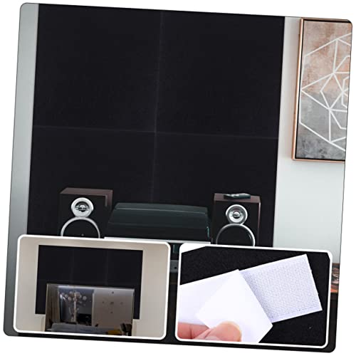 Yardwe 2pcs Paneles Acústicos de Pared Aislantes Sonoros para Oficinas y Teatros en Casa: Paneles Absorbentes de Sonido Durables para Reducir Ruido y Eco, Fácil Instalación y Mantenimiento miniatura 5
