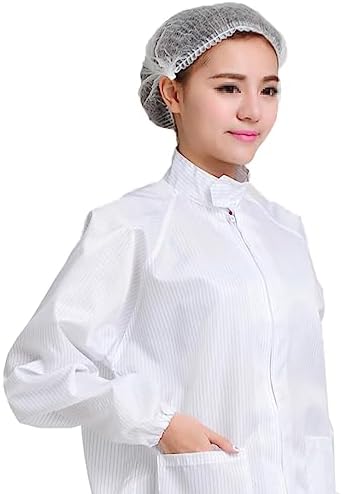Restrait Caps erioctry 100 Pcs Disposable Non-woven Hair Net Cap Lightweight Bouffant ...