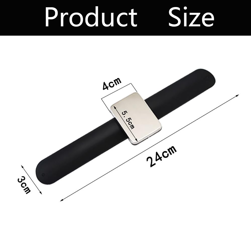 Bracelet Magnétique Pour Couture - Coussin à Épingles Portable - Silicone Avec Aimant - Pour Épingles Et Aiguilles