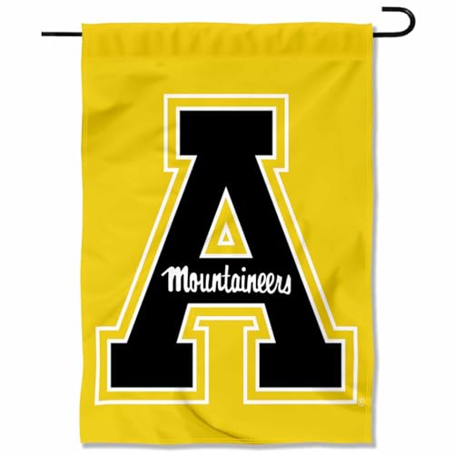 College Flags & Banners Co. Appalachian State Mountaineers Gold Garden Flag