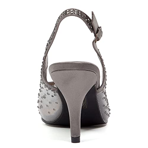 Lady Couture Lola Embellished Pointed Toe Slingback Pump3