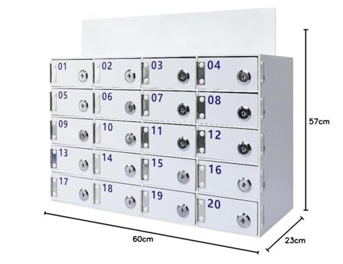 Caja de seguridad acrílica para guardar móviles en reuniones de empresa 3