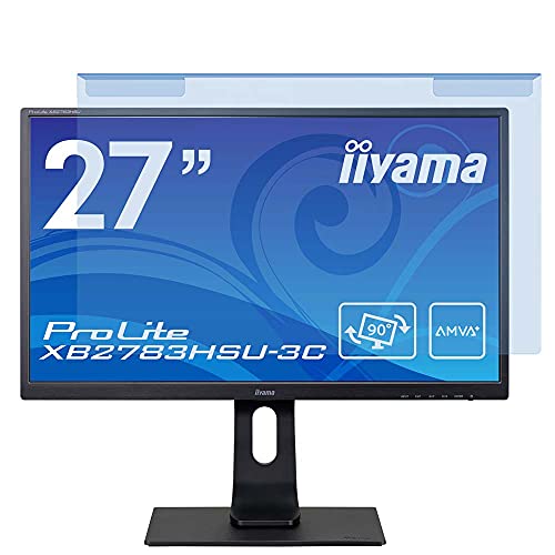 YMYWorld �u���[���C�g�J�b�g �t�B���^�[ iiyama ProLite XB2783HSU-3C 27�C���` �p �u���[���C�g�J�b�g �t�B���^�[ �t���ی� �v���e�N�^�[ �v���e�N�^�[