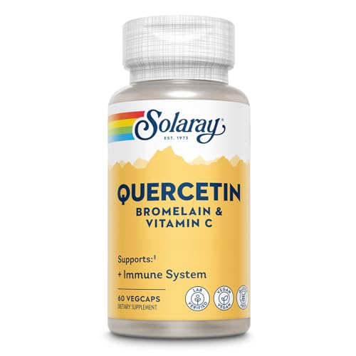 SOLARAY Quercetin Bromelain & Vitamin C 60 VegCaps